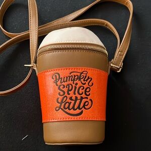 Used Pumpkin Spice Latte crossbody